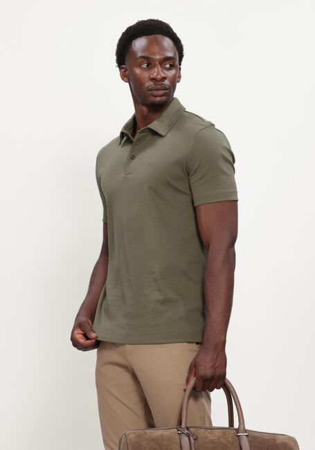 Khaki BOSS BLACK Polo PALOSH 30 - large