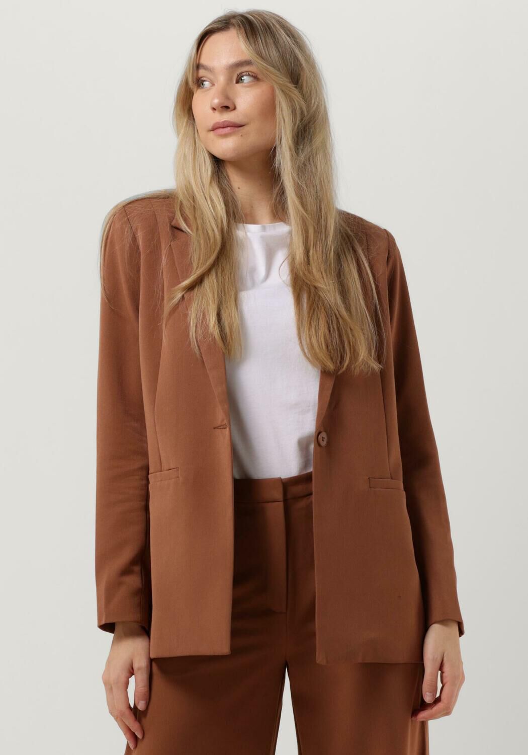 Bruine shop blazer dames