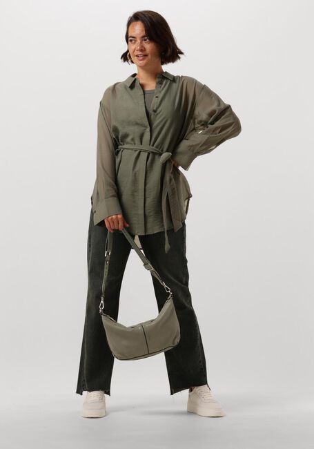 Groene MSCH COPENHAGEN Blouses MSCHCARCELLA SHIRT - large