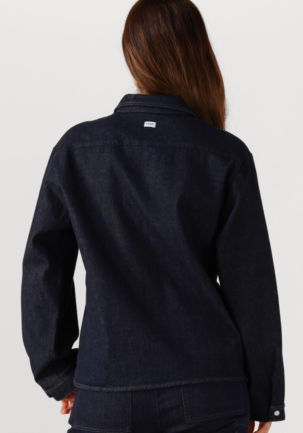 PENN & INK Dames Blouses Blouse W25z801 Donkerblauw