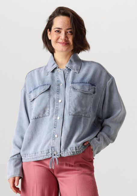 Lichtblauwe AAIKO Spijkerjas KARIE TENCEL TEN 549 - large