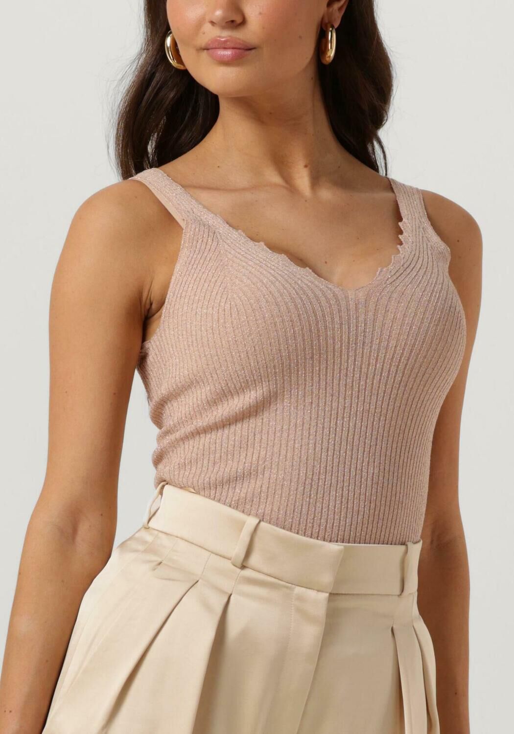 TWINSET MILANO Dames Tops & T-shirts 241tp3400 Lichtroze