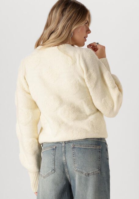 Ecru FABIENNE CHAPOT Trui BIBIAN HEART PULLOVER - large