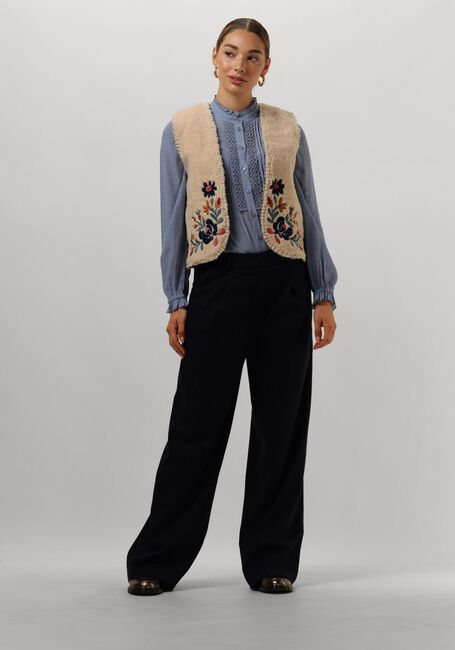 Donkerblauwe LOLLYS LAUNDRY Pantalon TYLERLL PANTS - large
