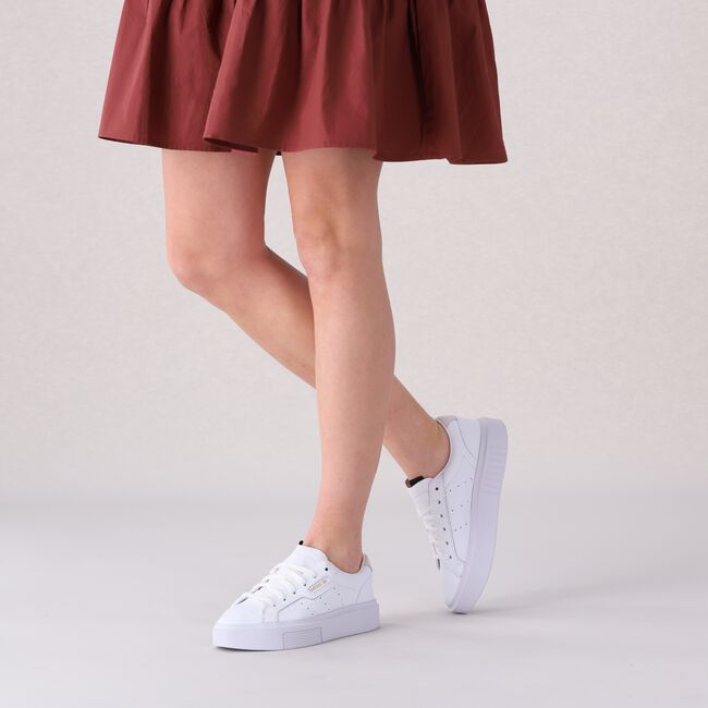 Witte ADIDAS Lage sneakers SLEEK SUPER Witte ADIDAS Lage sneakers SLEEK SUPER - large