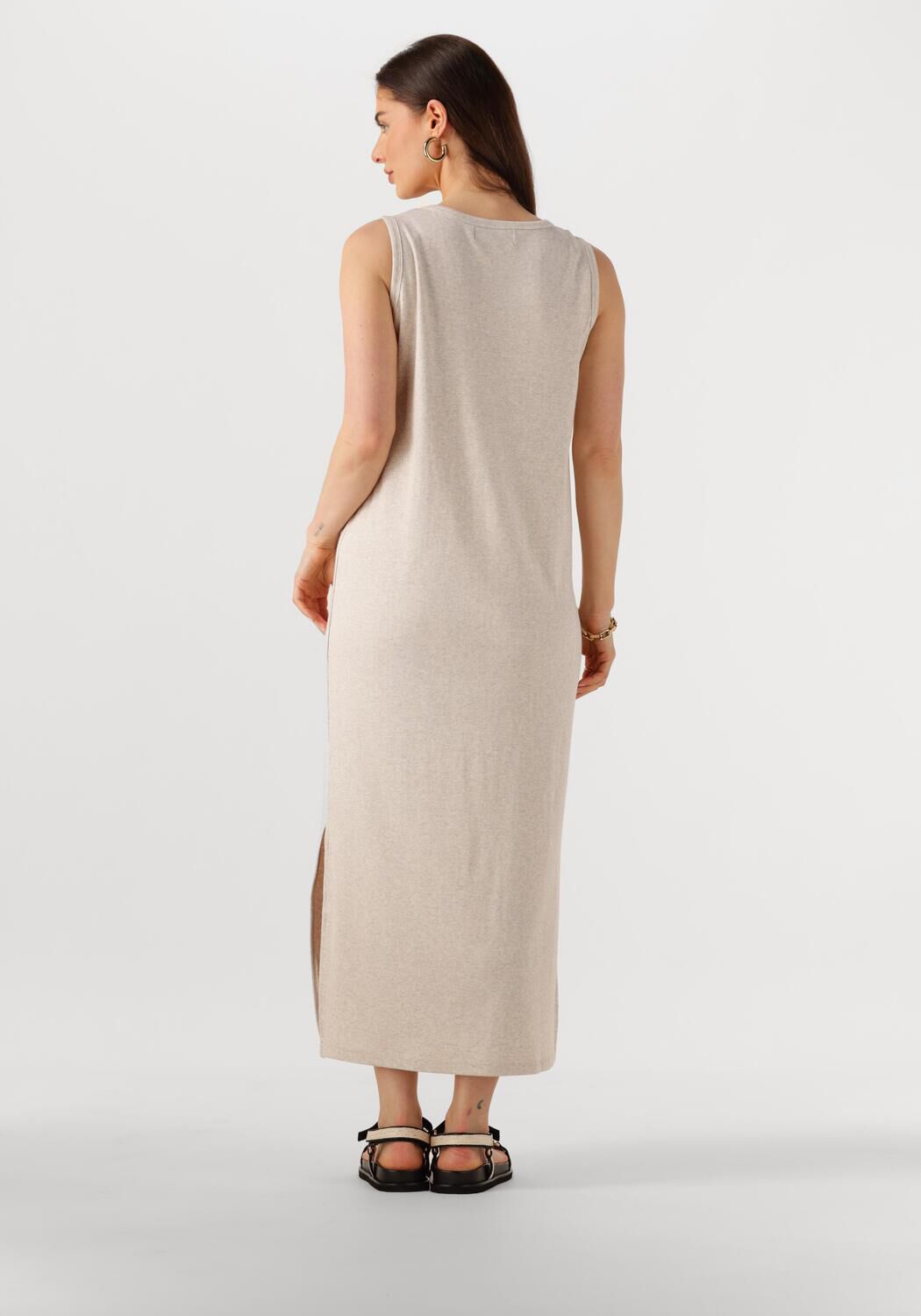 WITHBLACK Dames Jurken Wbldordi Long Tank Dress Gebroken Wit