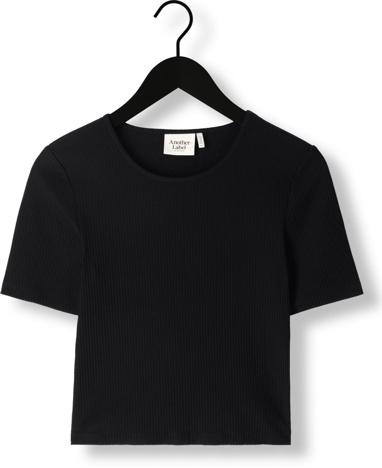 ANOTHER LABEL Dames Tops & T-shirts Elyne T-shirt S s Zwart
