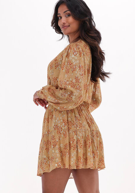 Khaki VANESSA BRUNO Mini jurk SVETLANA DRESS - large