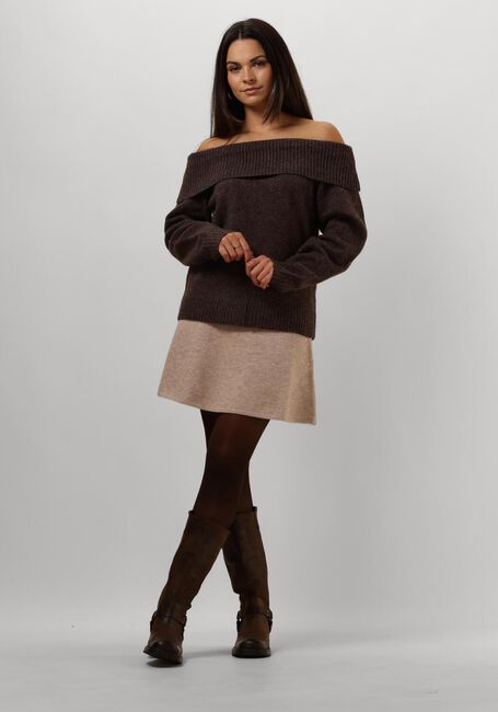 Beige NEO NOIR Minirok GISA KNIT SKIRT - large