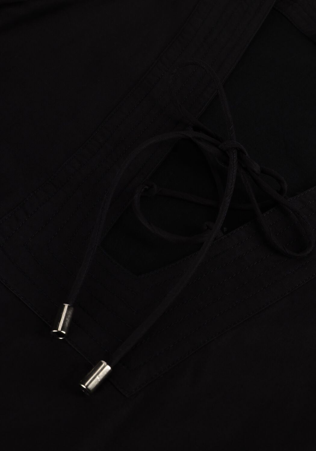 Zwarte SCARLETT POPPIES Midi jurk ISTANBUL - large