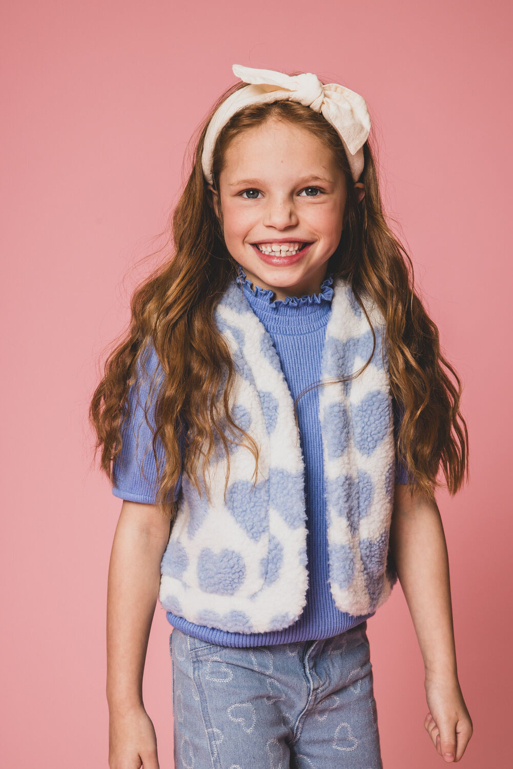 LOOXS Little Meisjes Blazers 2501-7005 Lichtblauw