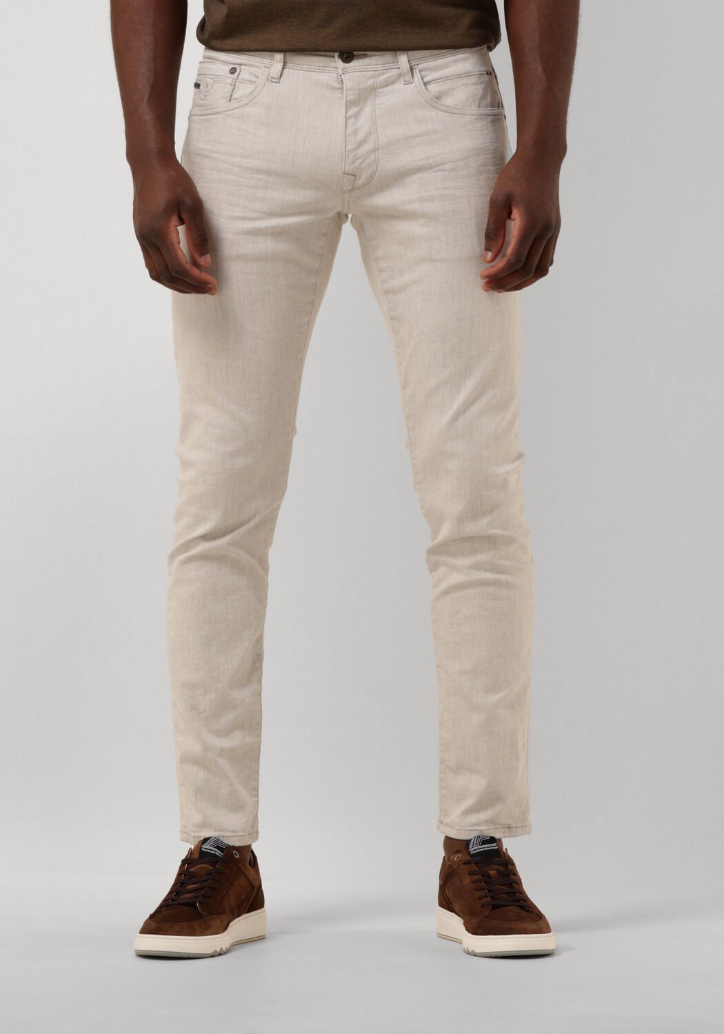 VANGUARD Heren Jeans V12 Rider Colored Denim Beige