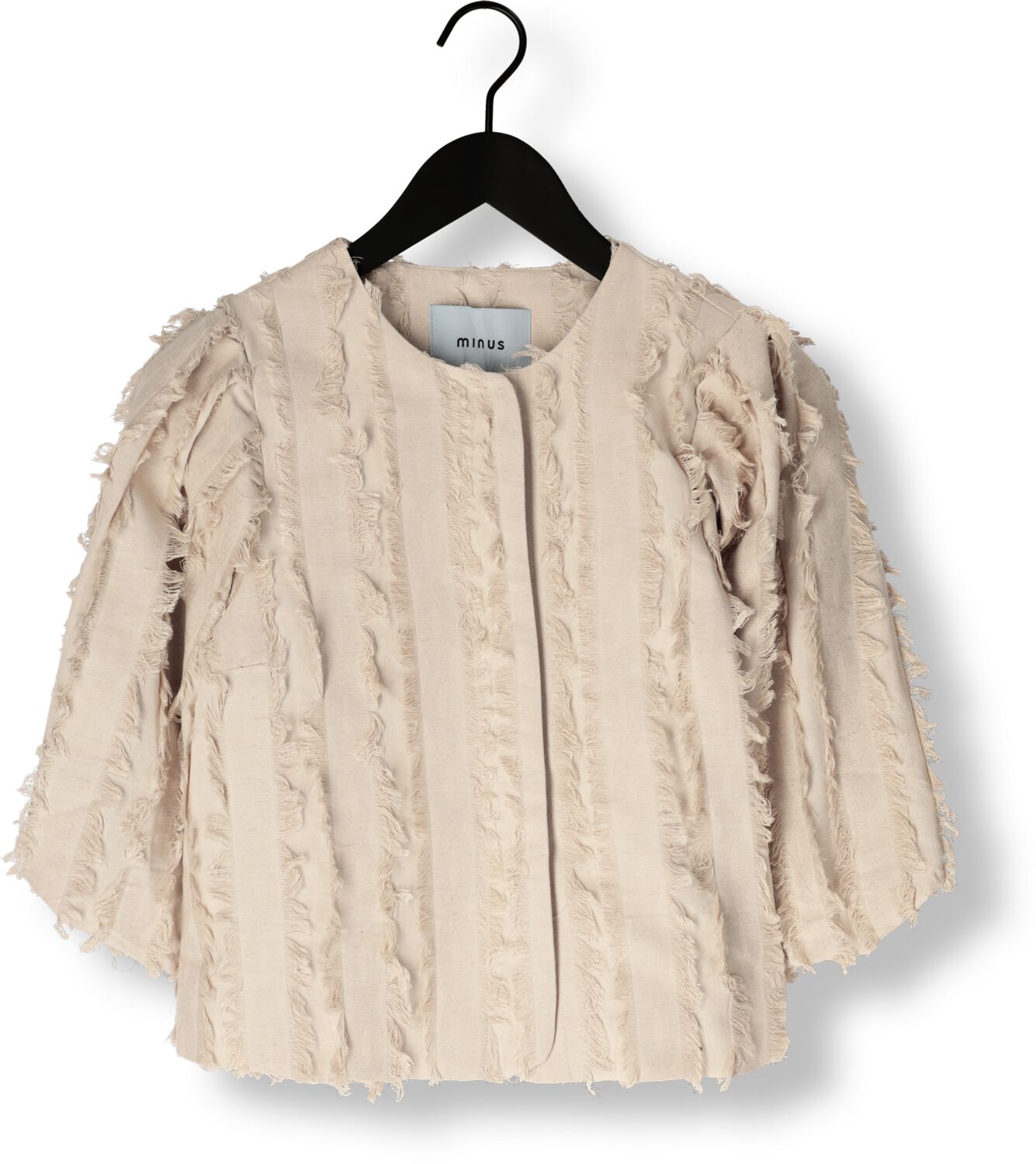 MINUS Dames Jassen Venja Short Jacket Beige