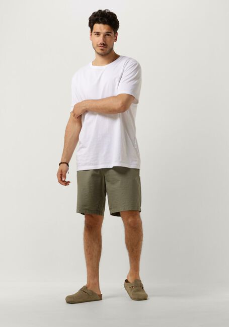 Groene SELECTED MEN Korte broek SLHREGULAR-KARL SEERSUCKER SHORTS - large