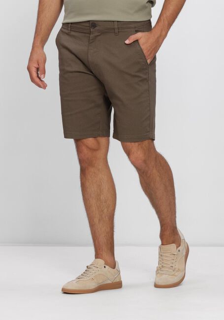 Taupe MATINIQUE Casual overhemd MATHOMAS SHORT - large