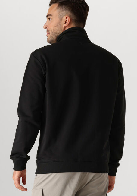Zwarte PURE PATH Trui LOOSE FIT SWEATERS HALFZIP319 - large