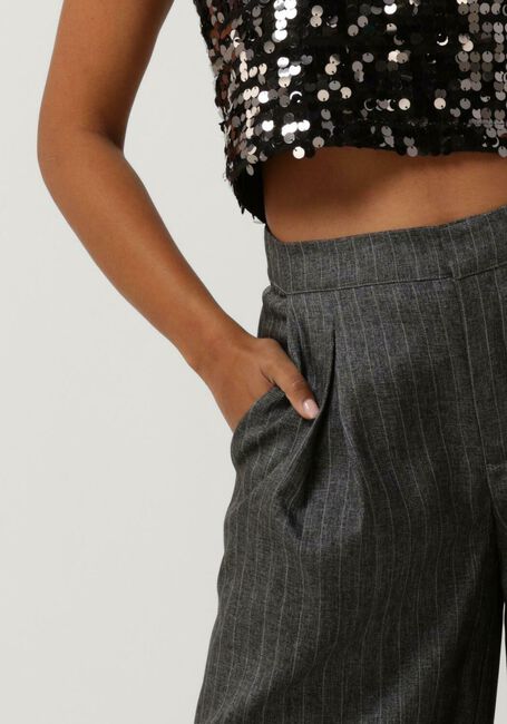 Grijze GESTUZ Wijde broek ALINAGZ LW PANTS - large