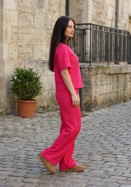 Fuchsia POM AMSTERDAM Top TOP MEG BRIGHT ROSE - large