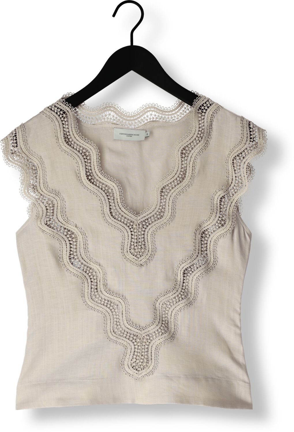 COPENHAGEN MUSE Dames Tops & T-shirts Natuli Top Beige