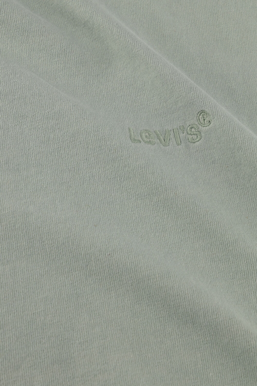 Groene LEVI'S T-shirt RED TAB VINTAGE TEE - large