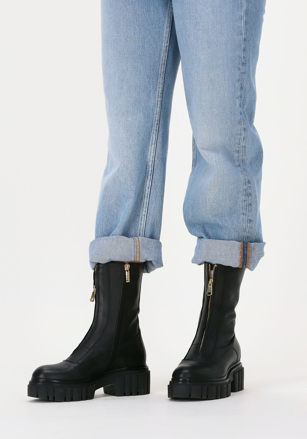 Zwarte NOTRE-V Enkelboots 03-433 - large