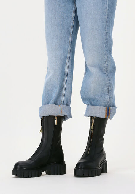 Zwarte NOTRE-V Enkelboots 03-433 Zwarte NOTRE-V Enkelboots 03-433 - large