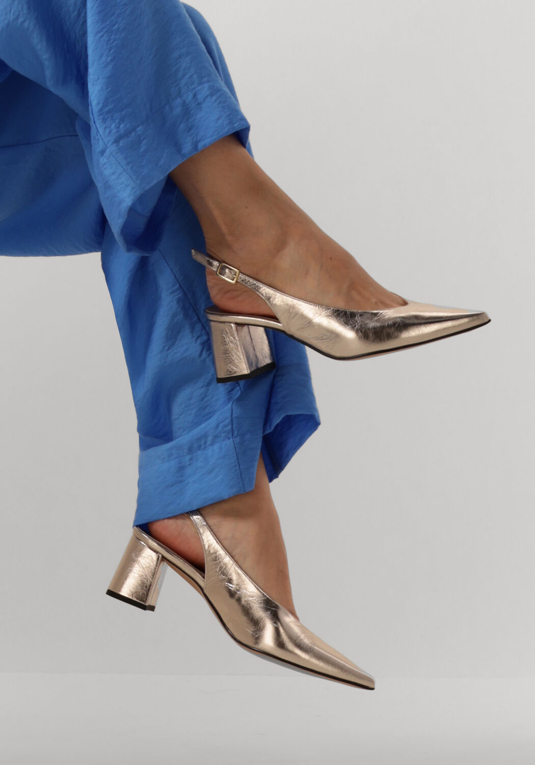 Gouden NOTRE-V Slingbacks 35503 - large