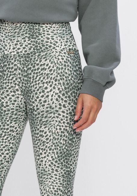 Groene DEBLON SPORTS Broeken CLASSIC LEGGINGS HIGH WAISTBAND 2 - large