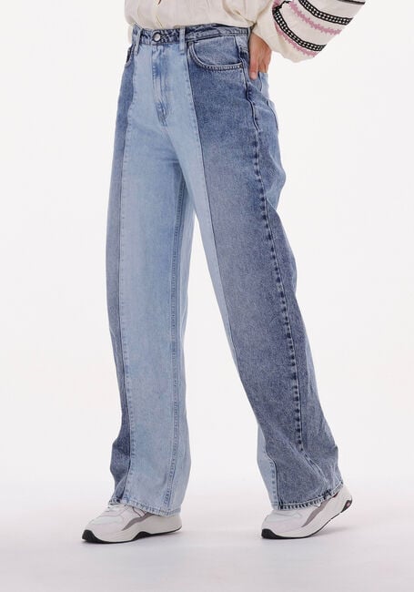 Blauwe CO'COUTURE Straight leg jeans VIKA REFLECTION JEANS - large