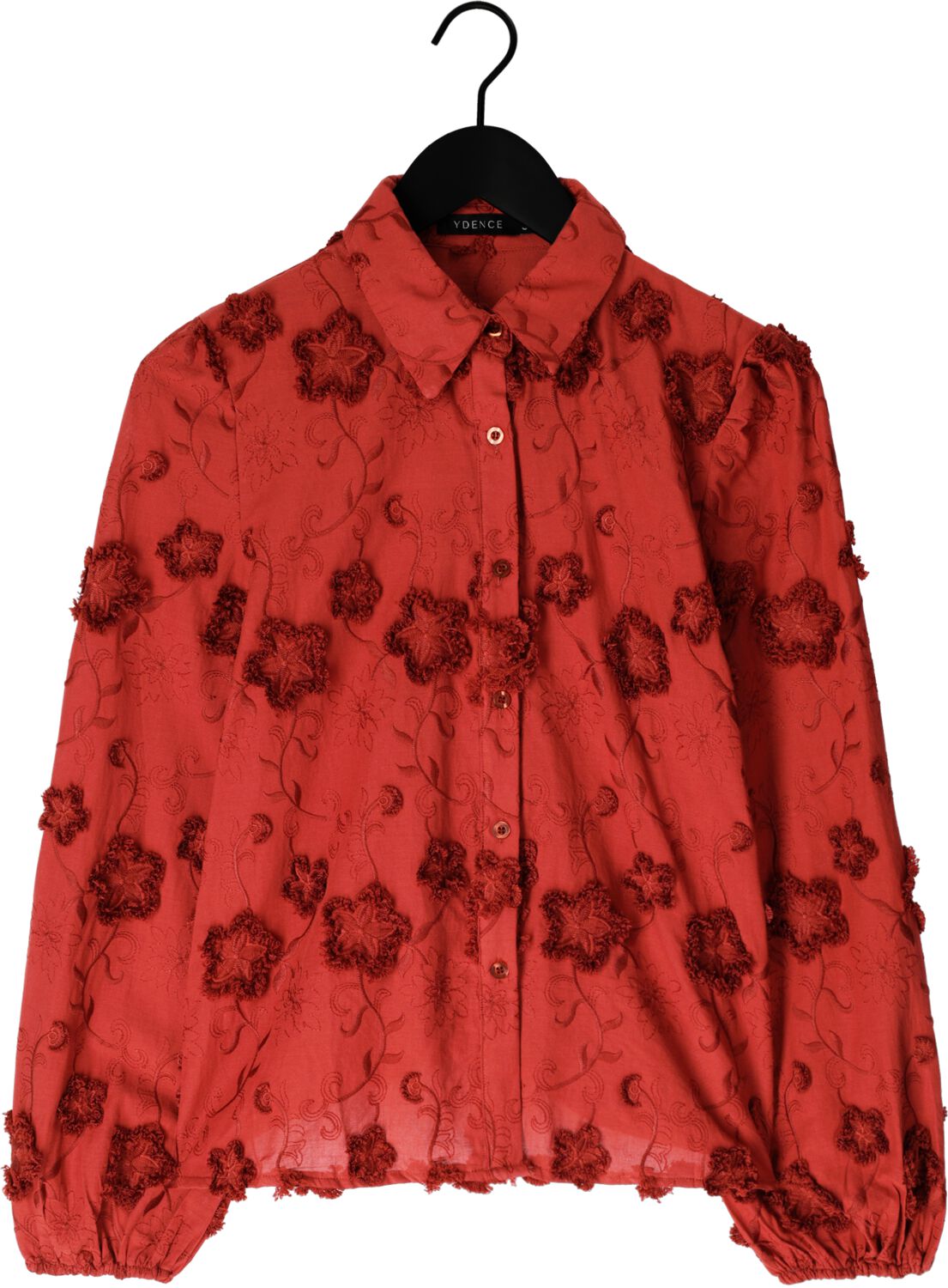 YDENCE Dames Blouses Blouse Payton Rood