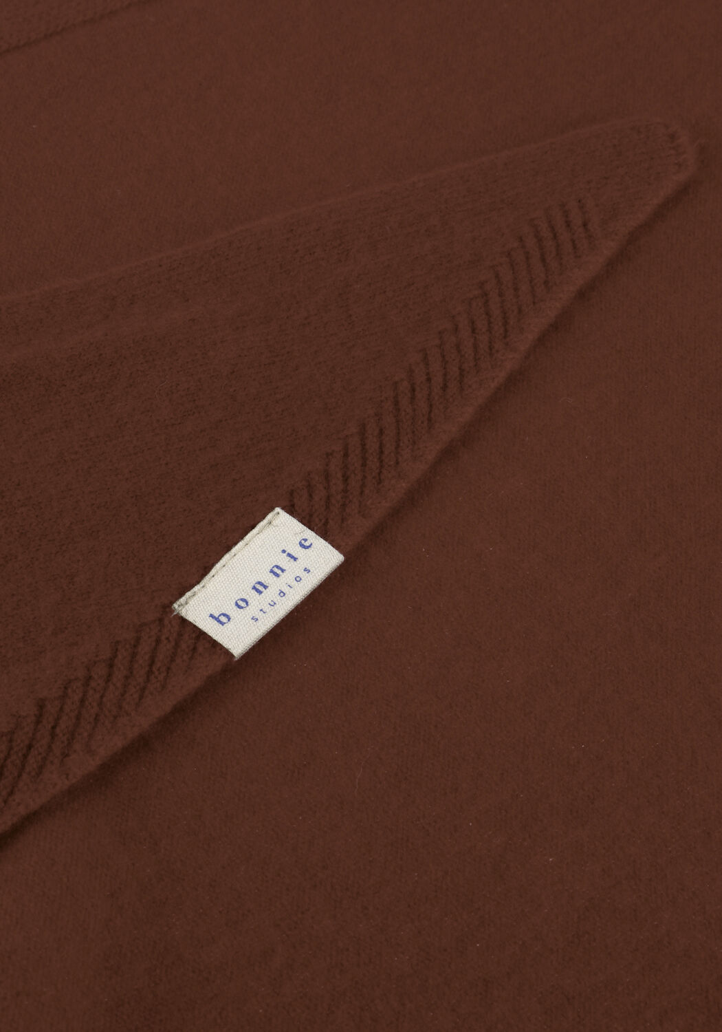 Bruine BONNIE STUDIOS Sjaal BONNIE WOOL SCARF - large