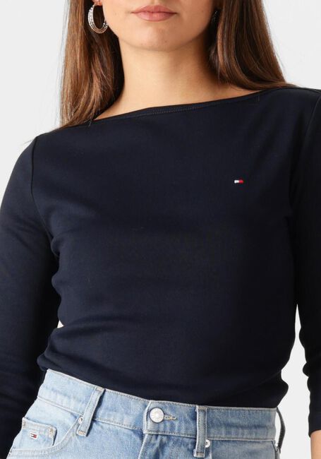 Blauwe TOMMY HILFIGER Tops & T-shirts NEW CODY SLIM BOAT-NK 3/4SLV - large