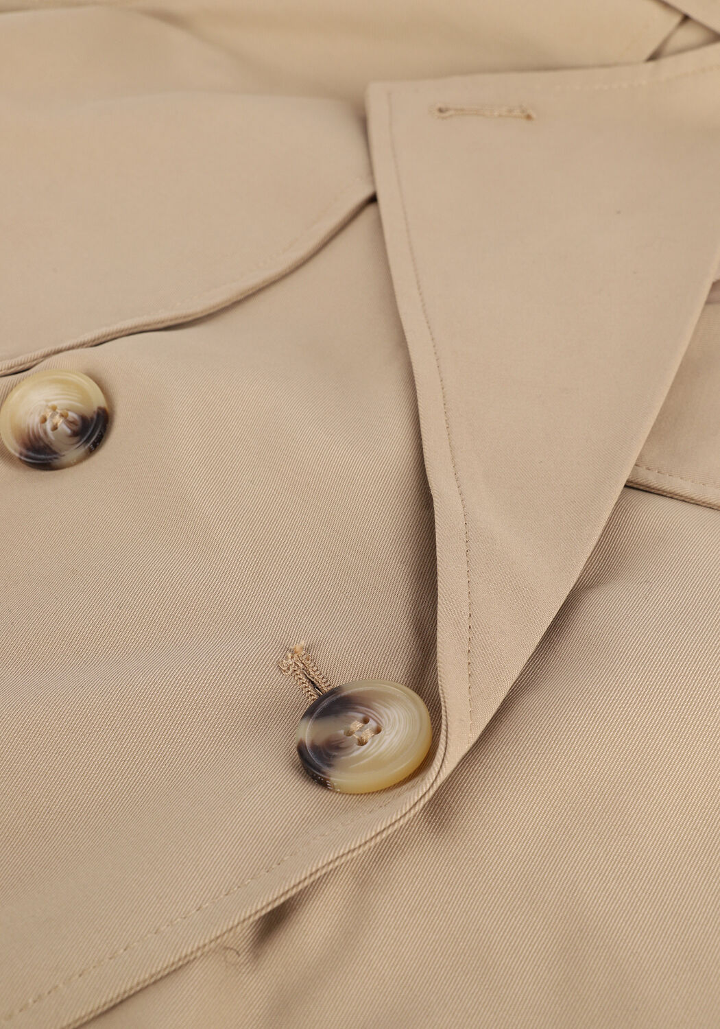 Beige SELECTED WOMEN Trenchcoats WEKA TRENCHCOAT - large