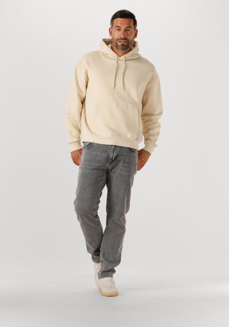 Ecru LES DEUX Sweater DANTON HOODIE - large