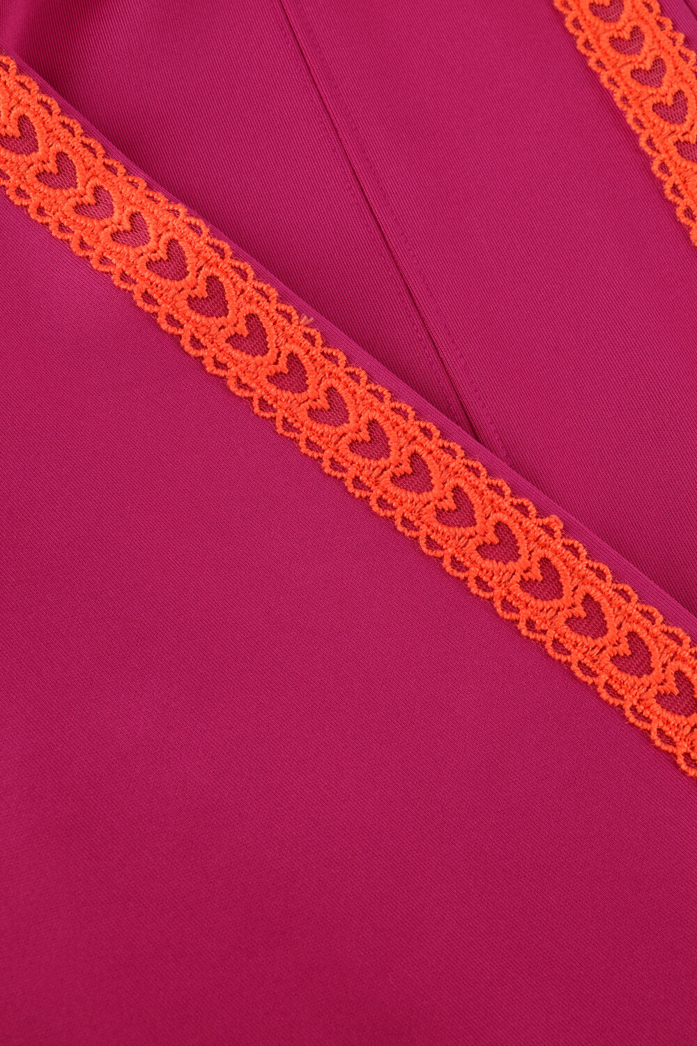 Fuchsia Z8 Wijde broek ZUZANNA - large