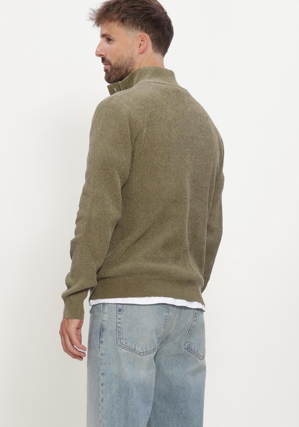 Khaki SAINT STEVE Trui LESLEY-S - large