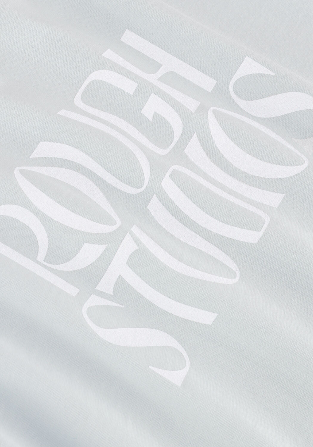 Lichtblauwe ROUGH STUDIOS T-shirt TUBI TEE - large