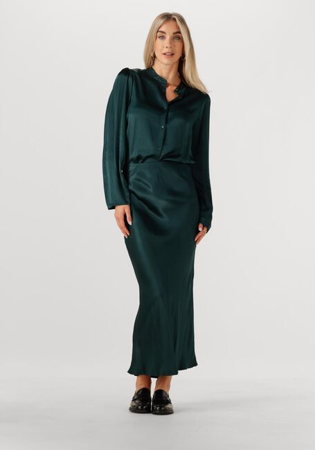 Donkergroene MODSTRÖM Maxirok PARVEENMD SKIRT - large