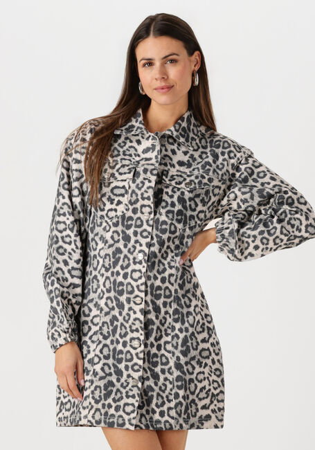 Zwarte REFINED DEPARTMENT Mini jurk SOPHIA - large