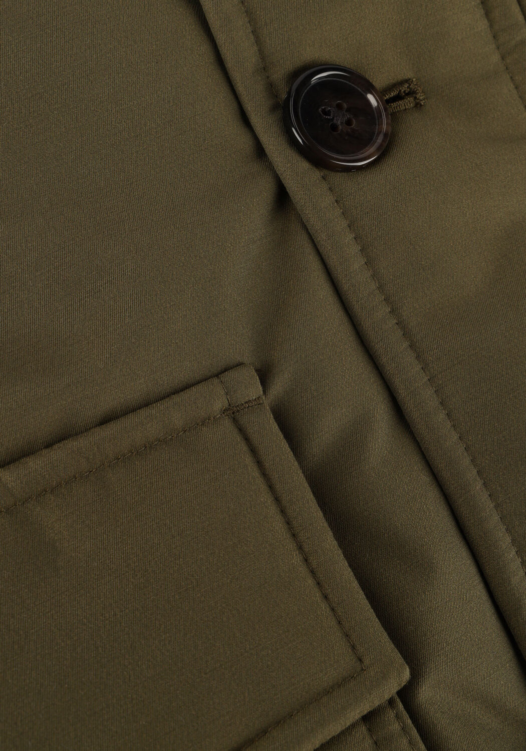 Donkergroene TOMMY HILFIGER Parka's ROCKIE NON FUR DOWN PARKA - large