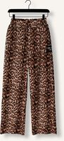 Bruine ALIX THE LABEL Wijde broek LADIES WOVEN LEOPARD VELVET PANTS Bruine ALIX THE LABEL Wijde broek LADIES WOVEN LEOPARD VELVET PANTS - medium