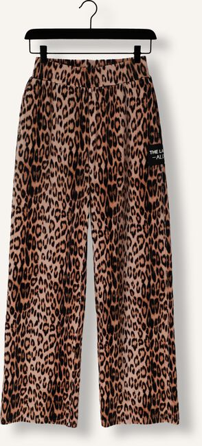 Bruine ALIX THE LABEL Wijde broek LADIES WOVEN LEOPARD VELVET PANTS Bruine ALIX THE LABEL Wijde broek LADIES WOVEN LEOPARD VELVET PANTS - large