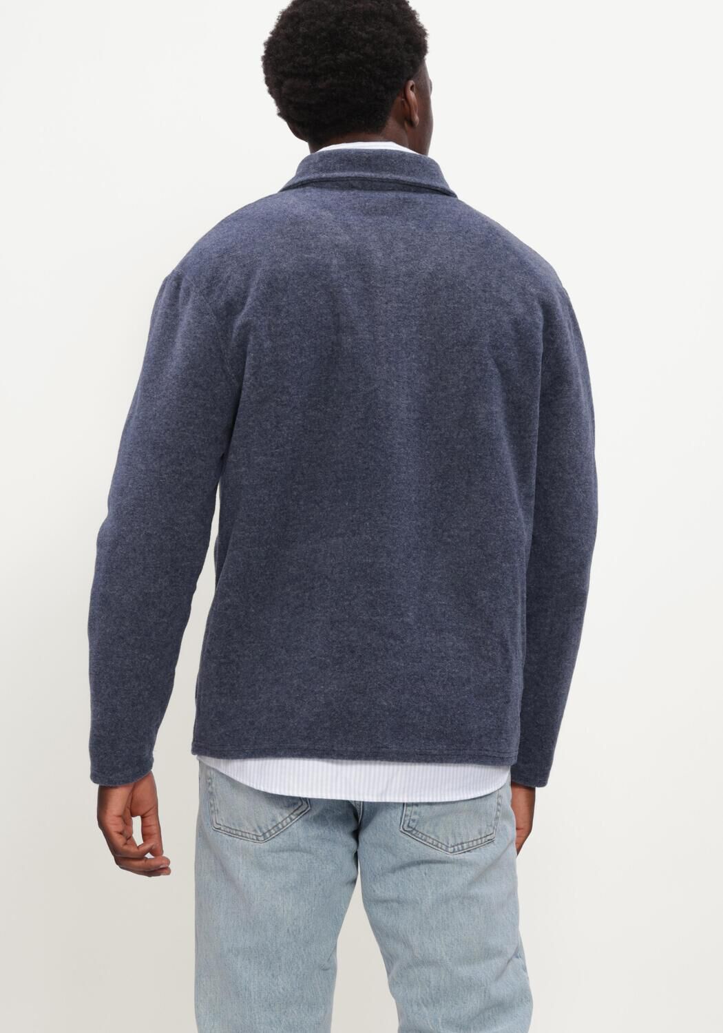 Donkerblauwe THE GOODPEOPLE Trui LEO - large