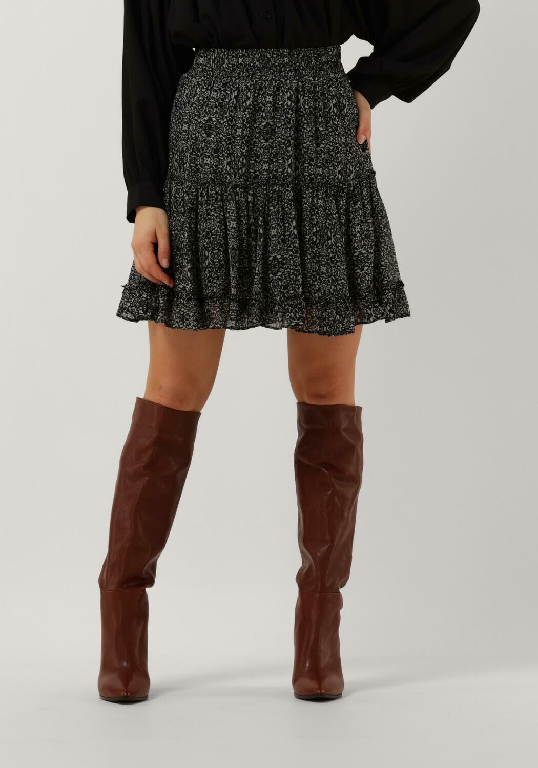 Donkergroene CIRCLE OF TRUST Minirok ROCKY SKIRT Omoda