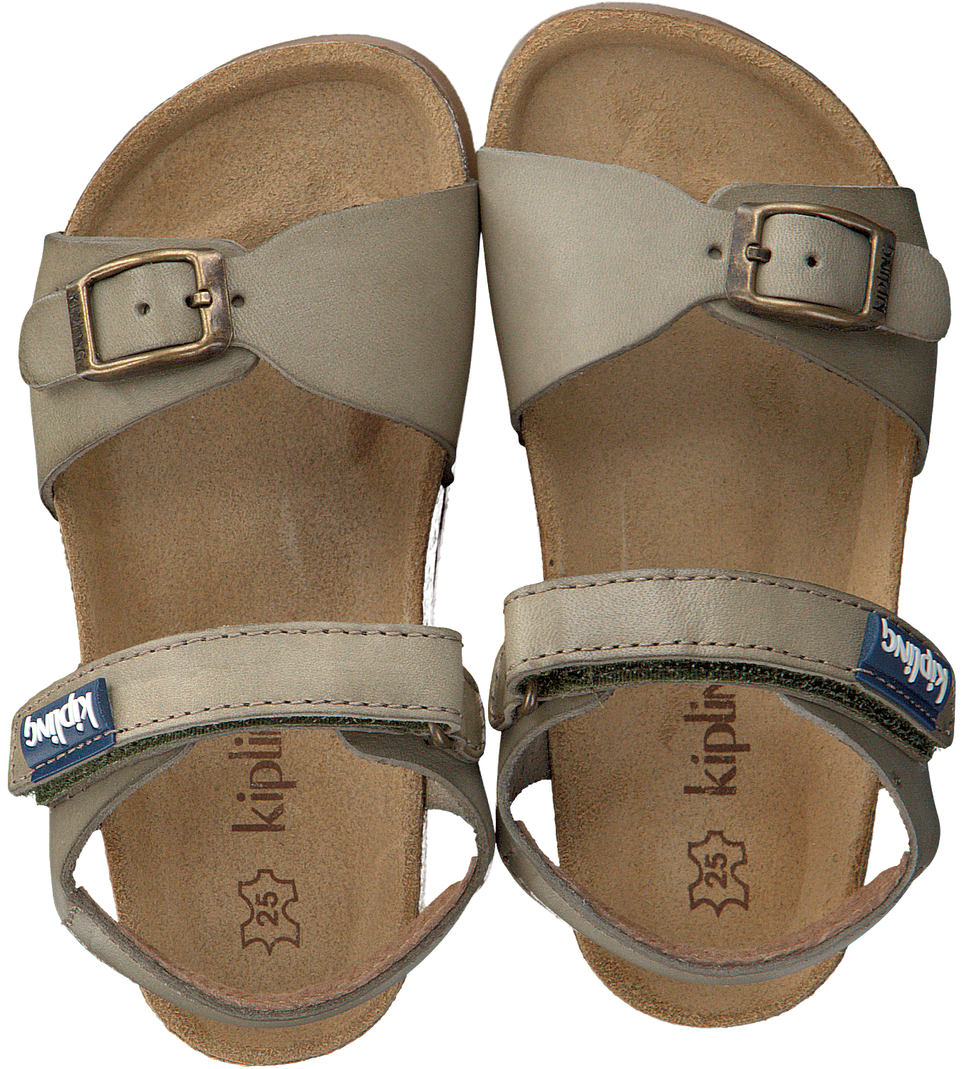 Groene Kipling Sandalen Fabio Omoda