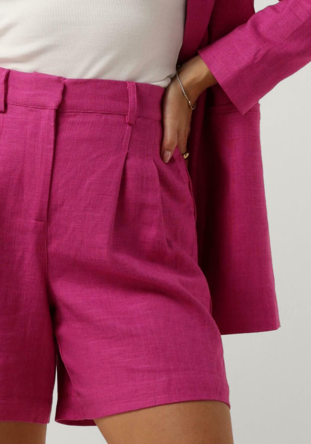 Y.A.S. Dames Broeken Yasisma Hw Shorts Roze