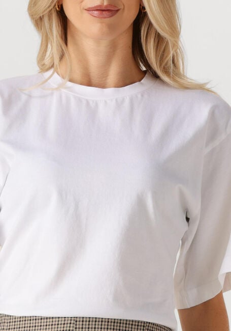 Witte NEO NOIR T-shirt ASHA BOXY TEE - large