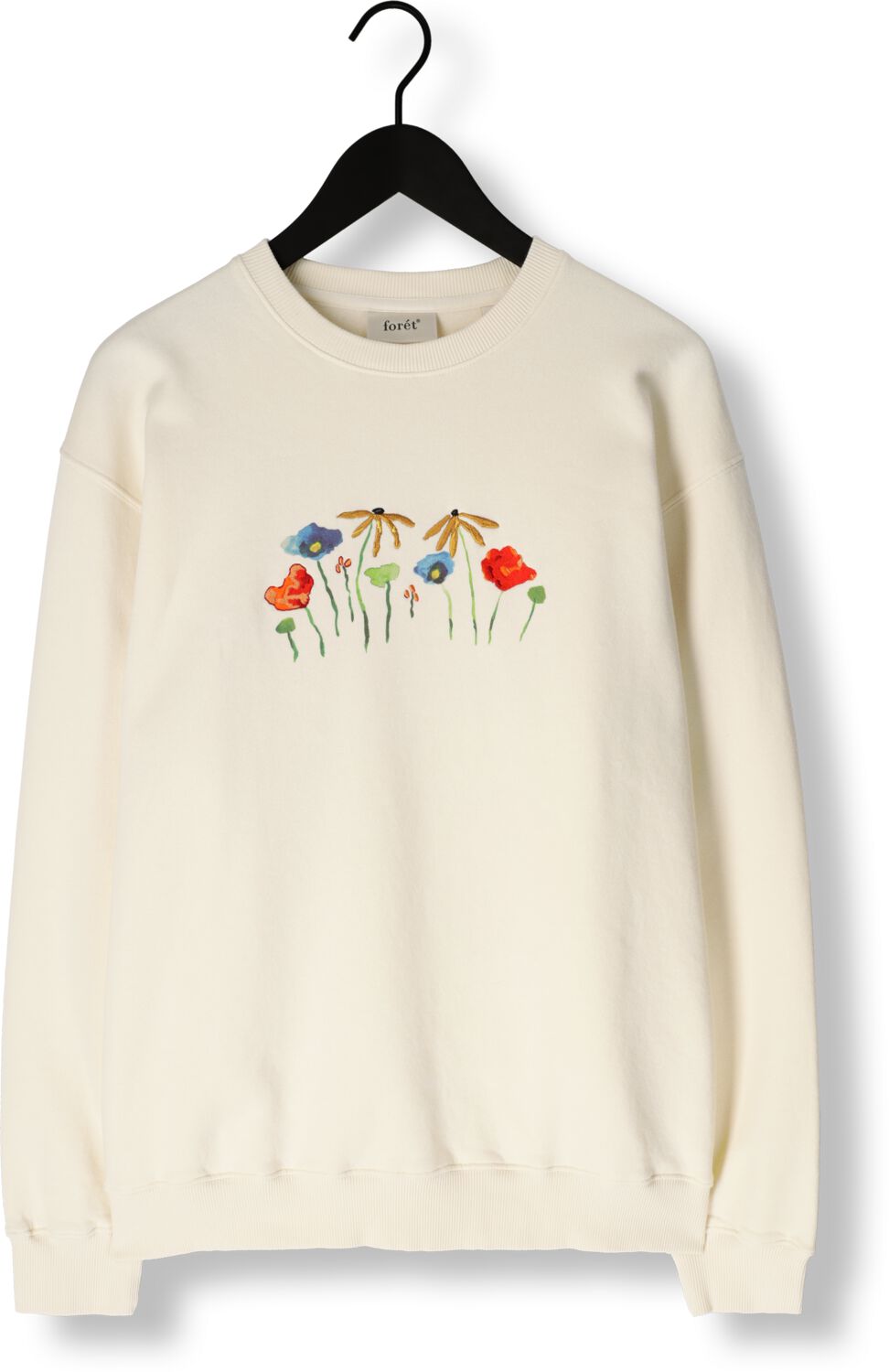 FORÉT Forét Heren Truien & Vesten Botanic Sweatshirt Creme