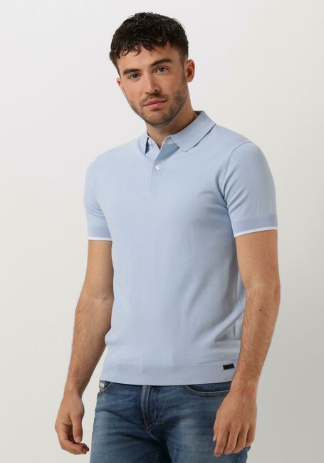 Lichtblauwe GENTI Polo K7024-1260 - large