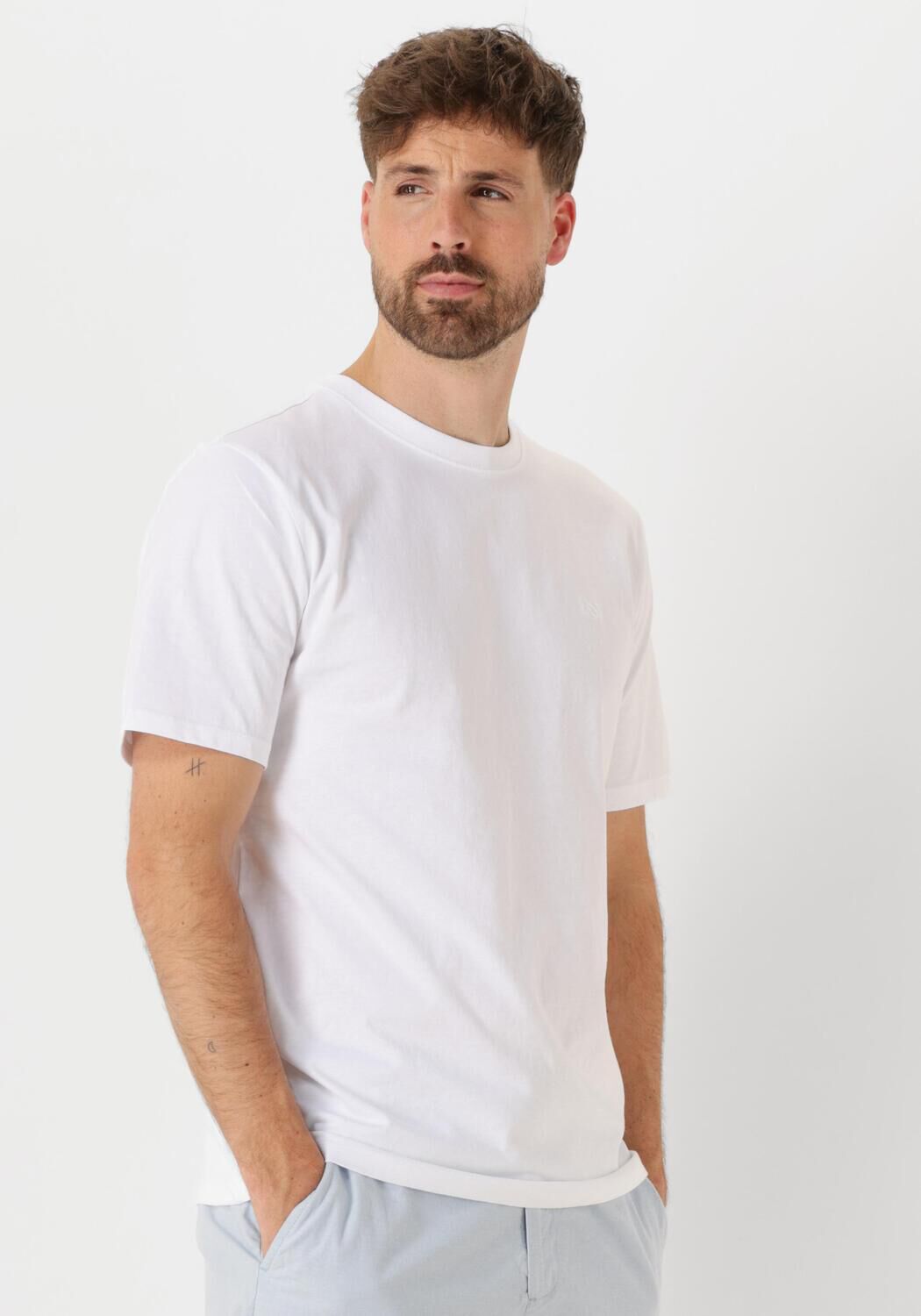 Scotch & Soda T-shirt Scotch & Soda Core T-Shirt Wit